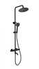 WONZON & WOGHAND Душевая система с термостатом CAPSULE, Черный матовый (WW-B3031-A1-MB) WW-B3031-A1-MB