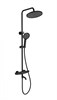 WONZON & WOGHAND Душевая система с термостатом CAPSULE, Черный матовый (WW-B3031-A2-MB) WW-B3031-A2-MB