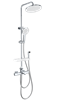 WONZON & WOGHAND Душевая система с термостатом SOLID, Хром (WW-C3011-A1-CR) WW-C3011-A1-CR