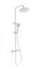 WONZON & WOGHAND Душевая система с термостатом STAY 1, Белый матовый (WW-B3051-A-MW) WW-B3051-A-MW