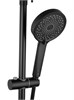 WONZON & WOGHAND Душевая система с термостатом STICK, Черный матовый (WW-88739903-MB) WW-88739903-MB