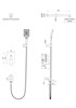 WONZON & WOGHAND Душевая система встраиваемая FIT, Хром (WW-88939009A-CR) WW-88939009A-CR
