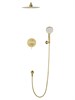 WONZON & WOGHAND Душевая система встраиваемая STICK, Брашированное золото (WW-88939017-BG) WW-88939017-BG