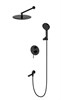 WONZON & WOGHAND Душевая система встраиваемая STICK, Черный матовый (WW-88939017-MB) WW-88939017-MB