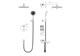 WONZON & WOGHAND Душевая система с термостатом встраиваемая STICK, Хром (WW-88929010-CR) WW-88929010-CR