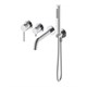 WONZON & WOGHAND Смеситель для ванны встраиваемый STICK, Хром (WW-889017-CR) WW-889017-CR