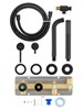 WONZON & WOGHAND Смеситель для ванны встраиваемый STICK, Черный матовый (WW-889017-MB) WW-889017-MB
