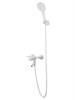 WONZON & WOGHAND Смеситель для ванны с душем CLICK, Белый матовый (WW-FE05L221-MW) WW-FE05L221-MW