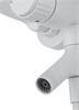 WONZON & WOGHAND Смеситель для ванны с душем CLICK, Белый матовый (WW-FE05L221-MW) WW-FE05L221-MW