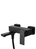 WONZON & WOGHAND Смеситель для ванны с душем CUBE, Черный матовый (WW-88639016-MB) WW-88639016-MB