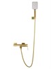 WONZON & WOGHAND Смеситель для ванны с душем DIAMOND, Брашированное золото (WW-88639011-BG) WW-88639011-BG
