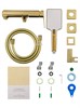WONZON & WOGHAND Смеситель для ванны с душем DIAMOND, Брашированное золото (WW-88639011-BG) WW-88639011-BG