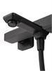 WONZON & WOGHAND Смеситель для ванны с душем DIAMOND, Черный матовый (WW-88639011-MB) WW-88639011-MB