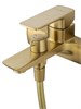 WONZON & WOGHAND Смеситель для ванны с душем EDGE, Брашированное золото (WW-88639003A-BG) WW-88639003A-BG