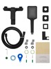 WONZON & WOGHAND Смеситель для ванны с душем EDGE, Черный матовый (WW-88639003A-MB) WW-88639003A-MB