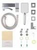 WONZON & WOGHAND Смеситель для ванны с душем FIT, Хром (WW-88639009-CR) WW-88639009-CR