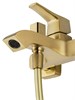WONZON & WOGHAND Смеситель для ванны с душем FLEX, Брашированное золото (WW-88037072-BG) WW-88037072-BG