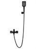 WONZON & WOGHAND Смеситель для ванны с душем FLEX, Черный матовый (WW-88037072-MB) WW-88037072-MB