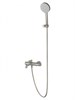 WONZON & WOGHAND Смеситель для ванны с душем STICK, Брашированный никель (WW-88639017-BN) WW-88639017-BN