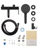 WONZON & WOGHAND Смеситель для ванны с душем STICK, Черный матовый (WW-88639017-MB) WW-88639017-MB