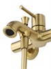 WONZON & WOGHAND Смеситель для ванны с душем TOR, Брашированное золото (WW-88037073-BG) WW-88037073-BG