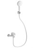WONZON & WOGHAND Смеситель для ванны с душем , Белый матовый (WW-A30891-MW) WW-A30891-MW