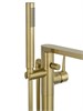 WONZON & WOGHAND Смеситель для ванны напольного монтажа STICK, Брашированное золото (WW-88649901-BG) WW-88649901-BG