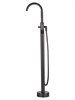 WONZON & WOGHAND Смеситель для ванны напольного монтажа STICK, Темный графит (WW-88649017-BGM) WW-88649017-BGM