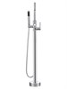 WONZON & WOGHAND Смеситель для ванны напольного монтажа STICK, Хром (WW-88649017-CR) WW-88649017-CR