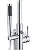 WONZON & WOGHAND Смеситель для ванны напольного монтажа STICK, Хром (WW-88649017-CR) WW-88649017-CR