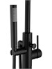 WONZON & WOGHAND Смеситель для ванны напольного монтажа STICK, Черный матовый (WW-88649017-MB) WW-88649017-MB