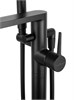 WONZON & WOGHAND Смеситель для ванны напольного монтажа STICK, Черный матовый (WW-88649901-MB) WW-88649901-MB