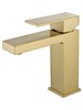 WONZON & WOGHAND Смеситель для раковины CUBE, Брашированное золото (WW-88139016-BG) WW-88139016-BG