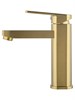 WONZON & WOGHAND Смеситель для раковины FRAME, Брашированное золото (WW-88139010-BG) WW-88139010-BG