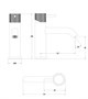 WONZON & WOGHAND Смеситель для раковины ONYX, Брашированное золото (WW-816016-BG) WW-816016-BG