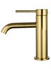 WONZON & WOGHAND Смеситель для раковины STICK, Брашированное золото (WW-88139017-BG) WW-88139017-BG