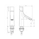 WONZON & WOGHAND Смеситель для раковины The ONE, Белый матовый (WW-H010-MW) WW-H010-MW