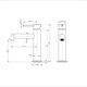 WONZON & WOGHAND Смеситель для раковины , Белый матовый (WW-H1063-MW) WW-H1063-MW