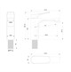 WONZON & WOGHAND Смеситель для раковины , Хром (WW-A40492-CR) WW-A40492-CR