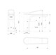 WONZON & WOGHAND Смеситель для раковины , Черный матовый (WW-XH-012-MB) WW-XH-012-MB