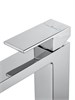 WONZON & WOGHAND Смеситель для раковины высокий CUBE, Хром (WW-88239016-CR) WW-88239016-CR