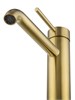 WONZON & WOGHAND Смеситель для раковины высокий STICK, Брашированное золото (WW-88239017-BG) WW-88239017-BG