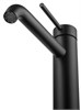 WONZON & WOGHAND Смеситель для раковины высокий STICK, Черный матовый (WW-88239017-MB) WW-88239017-MB