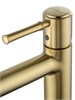WONZON & WOGHAND Смеситель для раковины высокий TOR, Брашированное золото (WW-88019073-BG) WW-88019073-BG