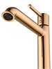 WONZON & WOGHAND Смеситель для раковины высокий TOR, Розовое золото (WW-88019073-RG) WW-88019073-RG