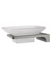 WONZON & WOGHAND Мыльница с держателем ECLIPSE, Темный графит (WW-9122-GM) WW-9122-GM