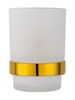 WONZON & WOGHAND Стакан для зубных щеток с держателем POLO, Темное золото (WW-8921-DG) WW-8921-DG