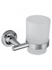 WONZON & WOGHAND Стакан для зубных щеток с держателем SIMPLE, Хром (WW-6521) WW-6521