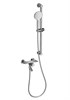 WONZON & WOGHAND Смеситель для ванны с душевым гарнитуром CLICK, Хром (WW-FE05L222-CR) WW-FE05L222-CR