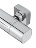 WONZON & WOGHAND Смеситель для ванны с душем и термостатом SOLID, Хром (WW-C2011-A-CR) WW-C2011-A-CR